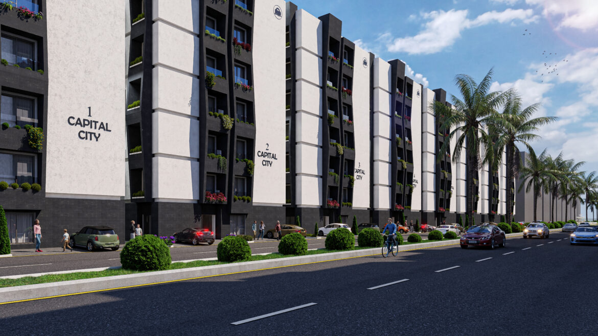 View of Capital City Apartment Building – A Qayyum Architect